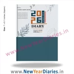 12 Executive Eco hard bound diary b
