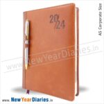 63 A5 PU Leather Diary a