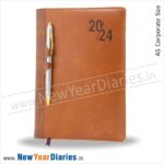 63 A5 PU Leather Diary b