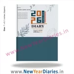 12 Executive Eco hard bound diary b
