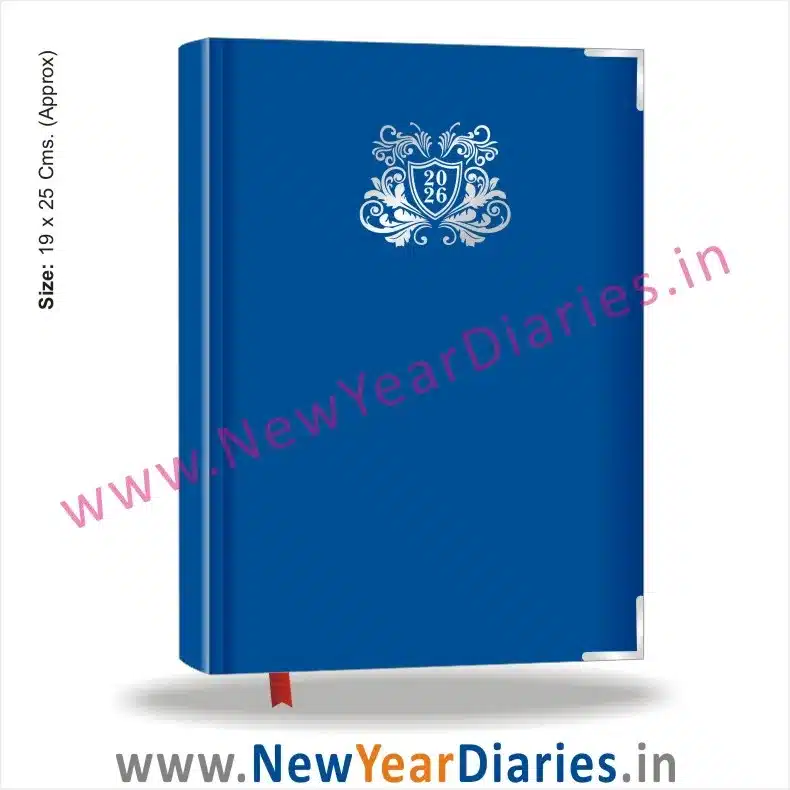 36 Corporate blue hard bound diary 36 Corporate blue hard bound diary