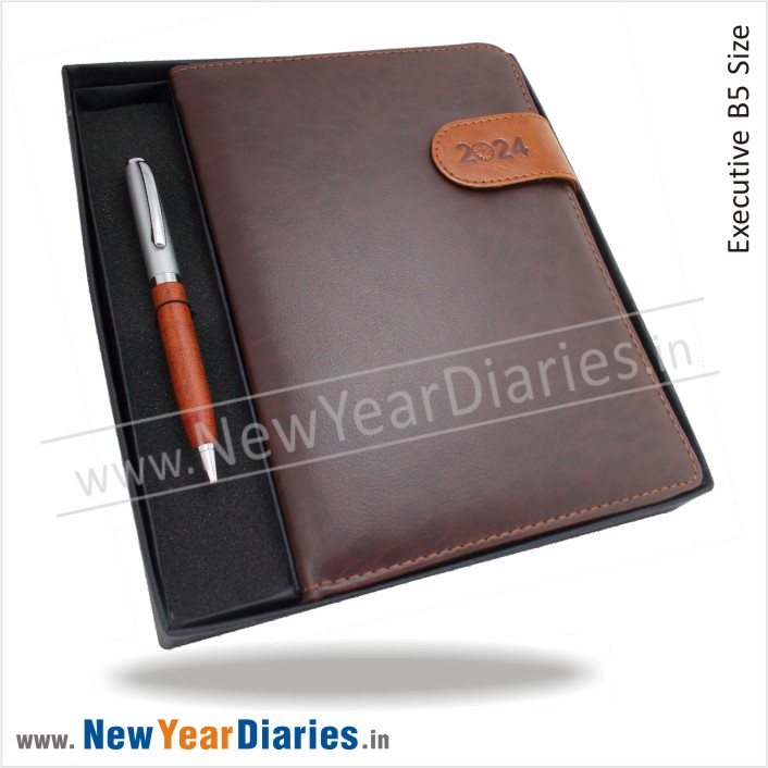 2 in 1 gift set pen and diary, Packaging Type: Box, Leather at Rs 350/piece  in Bengaluru