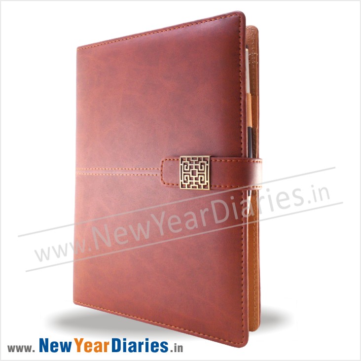 Rider Square PU Leather Planner Executive