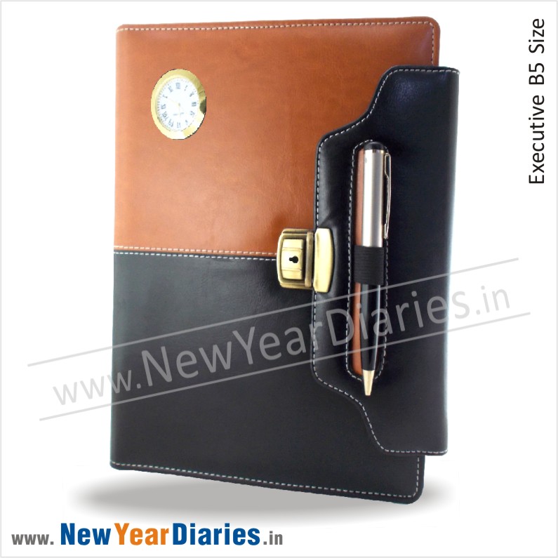Executive Deluxe 3 Fold Watch Diary Folder
