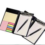 Black Sticky Note Pad e