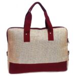 Jute Laptop Bag b