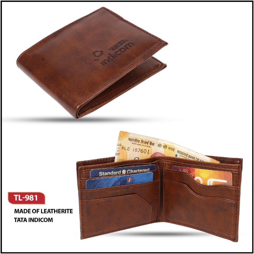 Leather wallet for men tata