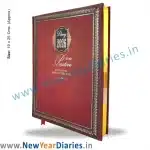 48 Premium Red diary 2026 a