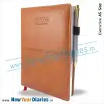 63 A5 PU leather diary 2026 a