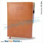 63 A5 PU leather diary 2026 b