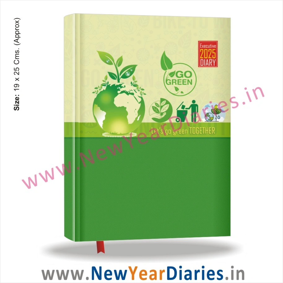 34 Excutive Go Geen planner diary 2025