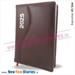 60 A5 Leather Diary 2025 c