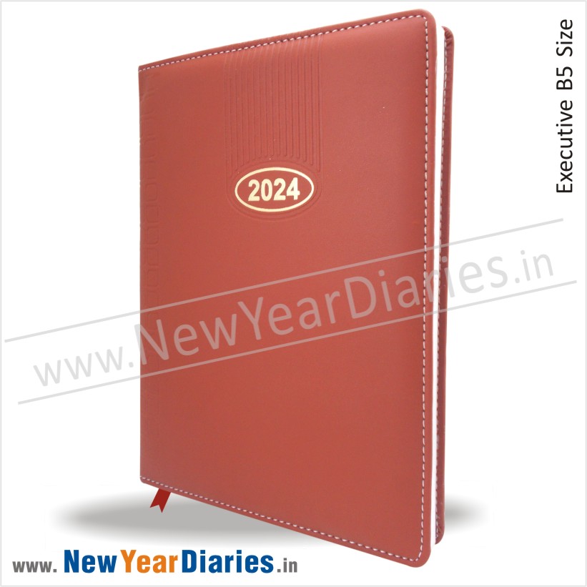 66 2024 leather diary a