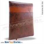 70 Leather executive 2024 diary c