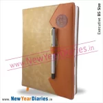 72 Bow Cream Leather Planner Diary 2025 a