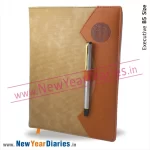 72 Bow Cream Leather Planner Diary 2025 b