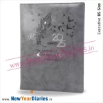 78 Grey Leather Diary 2025 c