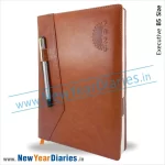 81 Corporate Leather diary with pen d