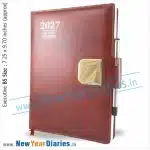 84 Vintage business leather diary b_converted