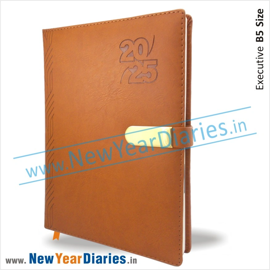 86 2025 leather diary a