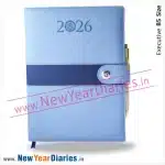88 blue leather diary 2026 b