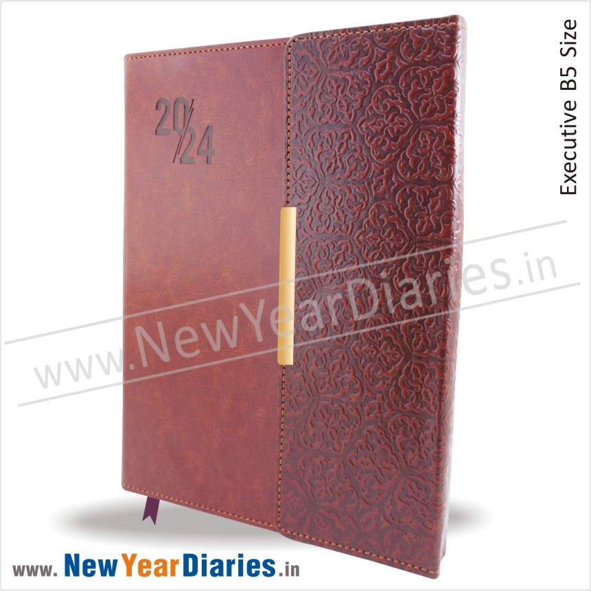 90 Premium leather diary a