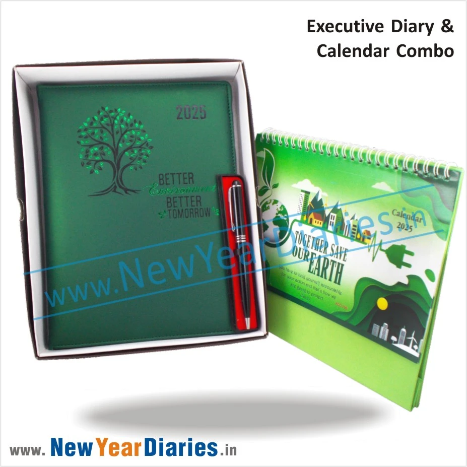 GS21 Diary with calendar gift set b