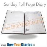 Sunday Full Page Diary