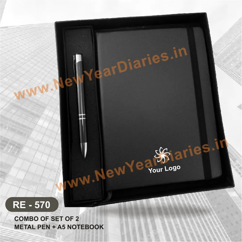 diary with pen set re 570