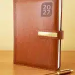 90 Nova Long magnet Flap leather diary a