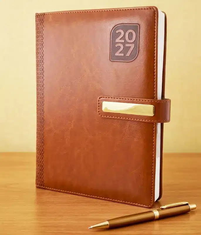 90 Nova Long magnet Flap leather diary a