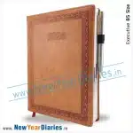 94 Brown executive planner diary 2026 a