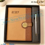 GS1 A5 diary with pen gift set a_converted