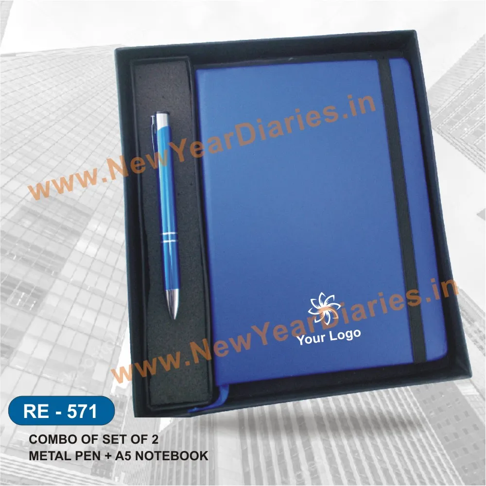 pen wth diary gift set re 571