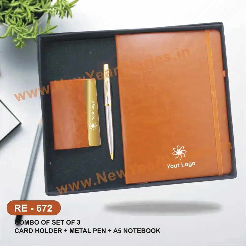 3 in 1 combo diary with pen re 672