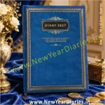 48 Blue Gold Border Diary c_converted