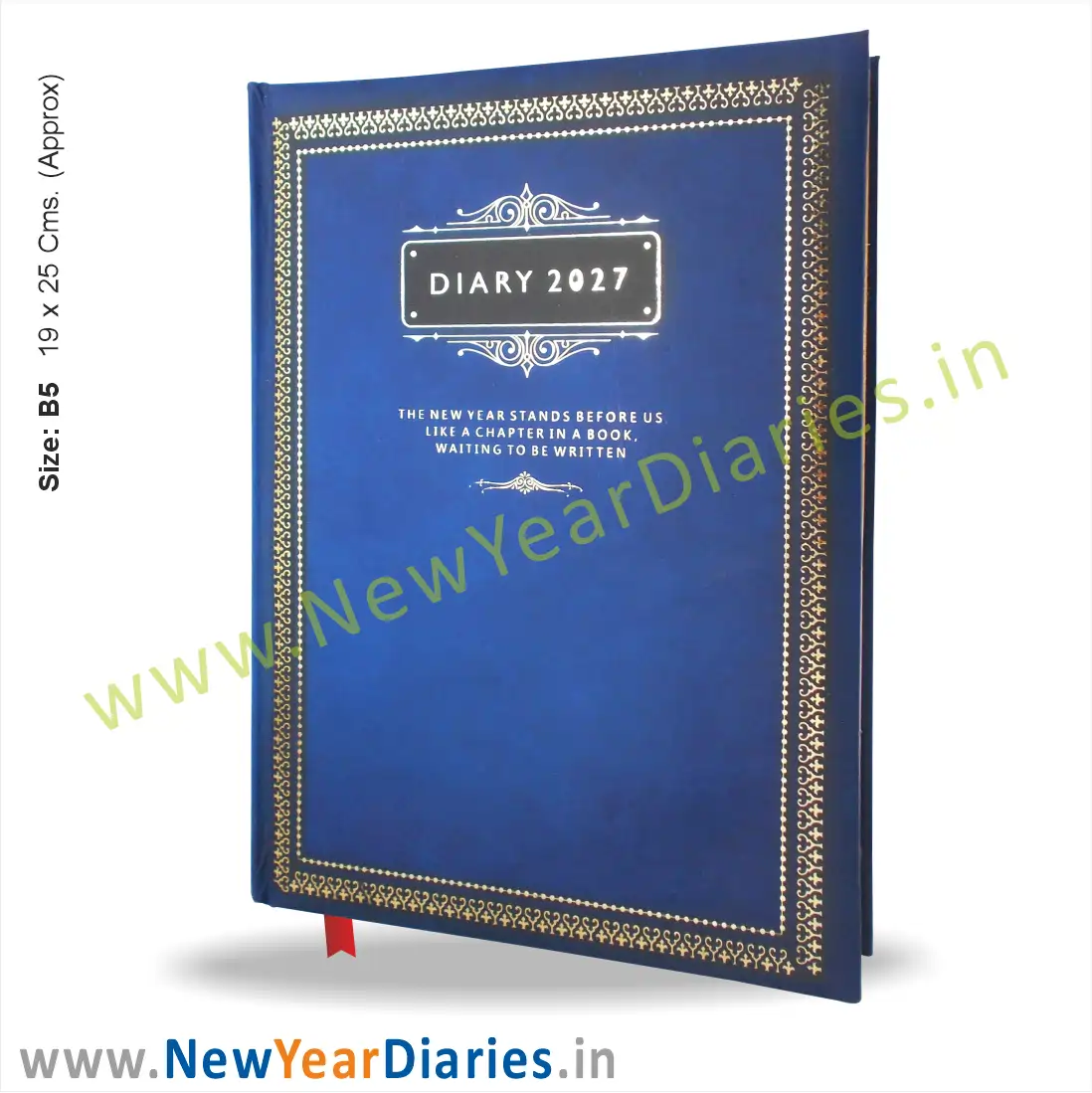 48 Blue Gold Premium diary 2027 b
